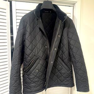 Barbour Men’s Powell Quilted Jacket - Black, L
